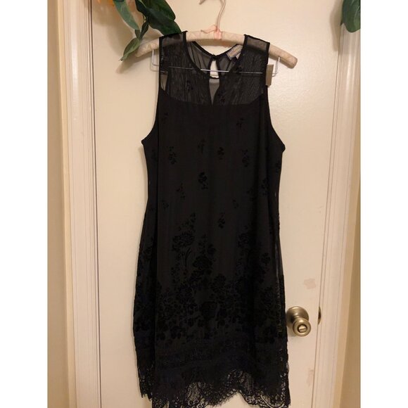 Ethereal/ Womens/Lace Boho Fairy/ Dress Sz Medium Black - Picture 7 of 16